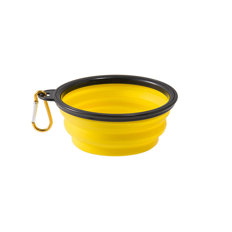 Silicone Collapsible Pet Food and Water Bowl