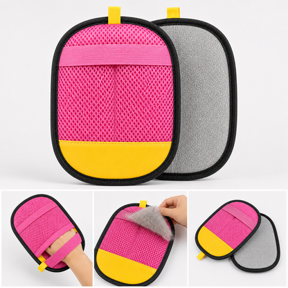 Five-Finger Electrostatic Pet Hair Removal Glove