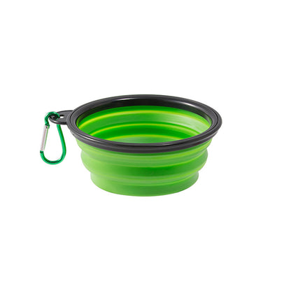 Silicone Collapsible Pet Food and Water Bowl