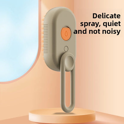 Pet Hair Removal Spray Massage Grooming Brush
