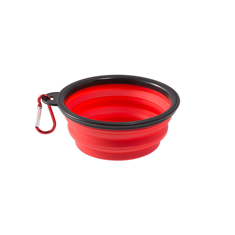 Silicone Collapsible Pet Food and Water Bowl