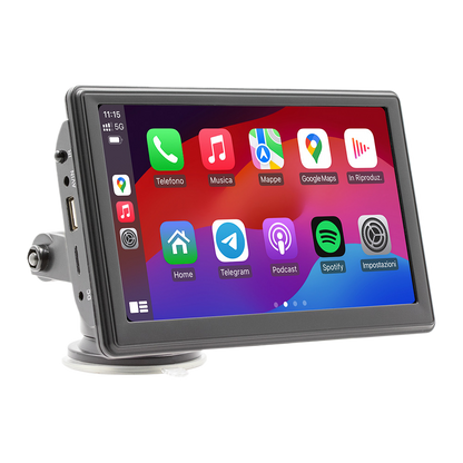 7-inch CarPlay Portable Bluetooth Car Multimedia Player